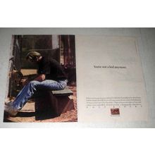 1991 Lee Easy Riders Jeans Ad - You're Not a Kid