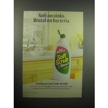 2000 Soft Scrub Cleanser Ad - Brutal on Bacteria