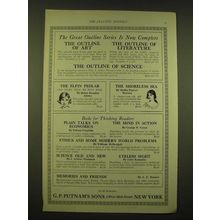 1924 G.P. Putnam's Sons Ad - The great outline series is now complete