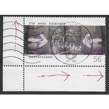 GER 2002 €0.56 'TOLERANCE' (CORNER MARGIN) FINE USED (EBID53-926)