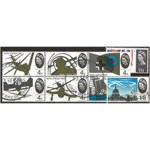 1965 Battle of Britain Set SG671-678 First Day Cancels Very Fine Used .. .