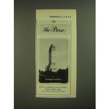1974 The Pierre Hotel Ad - An elegant tradition