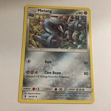 2017 Metang Pokemon Stage 1 Rare Card 84/145