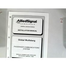 AlliedSignal Global Wulfsberg Passenger Communications System Install manual