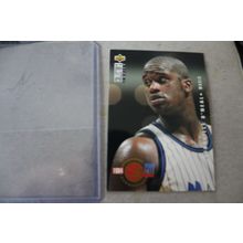1994 upper deck orlando magic pro files basketball shaquille o' neal hof card#2