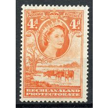 Bechuanaland QEII 1955 sg 146b 4d orange - MH