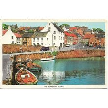 The Harbour, Crail, Scotland, United Kingdom - Colourmaster Postcard, Unposted