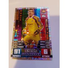 match attax 14/15 man of the match adrian no.399