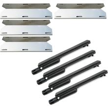 Direct Store Kit DG224 Stainless Steel Heat Plate Shield and Cast Iron Burner Re
