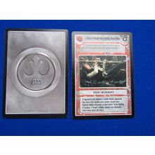 Star Wars 1997 Dagobah Decipher CCG B/B Card I Have a Really Bad Feeling LS