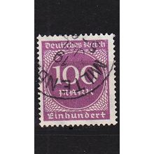 GERMANY REICH [1923] MiNr 0268 b ( O/used )