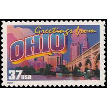 3730 37c Ohio Fine MNH V2826