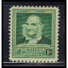 874 1c John Audubon Fine MNH KA4145