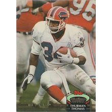 THURMAN THOMAS 1992 STADIUM CLUB # 134