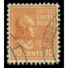 Used 815 10c John Tyler Fine M07928