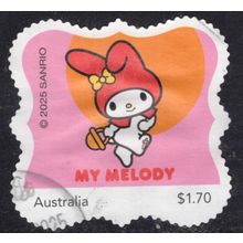 2025 HELLO KITTY AND FRIENDS, USED SELF-ADHESIVE MYSTAMP. 19/20