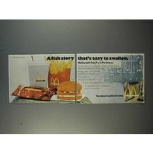 1973 McDonald's Fish, Fry 'n Pie Dinner Ad