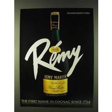 1979 Remy Martin Cognac Ad - The First Name in Cognac