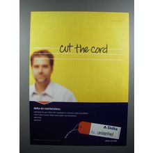2000 Delta Airlines Ad - Cut the Cord