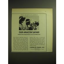 1974 Lindblad Travel, Inc. Ad - Our Amazon Safari