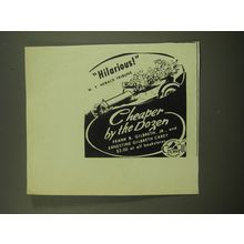 1949 Cheaper by the Dozen Book Ad - Hilarious!