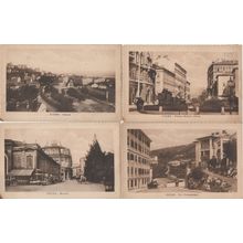 Fiume Via Valscurigna Mercati Sussak 4x Old Croatia Postcard s