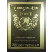 1975 The Charlie Daniels Band Fire on the Mountain Album Advertisement