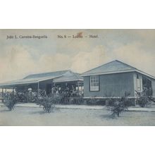 Joao Carreira Benguella Angola Lobito Hotel Africa Old Postcard