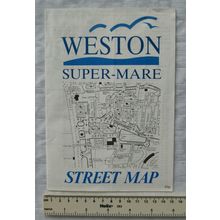 1989 Weston-super-Mare Street Map with index