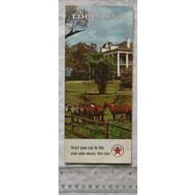 1965 Texaco map - Louisiana