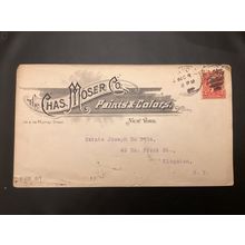 ICOLLECTZONE US Advertising Cover Moser Paints and Colors (A100)