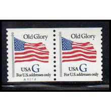2890 32c G Old Glory Very Fine MNH CNP Left A1222 PA1520
