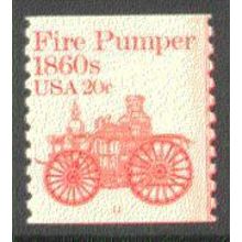1908 20c Fire Pumper Fine MNH Dry Gum CNS 11 G0082