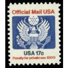 O130 17c Eagle Fine MNH G0736