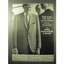 1964 Hart Schaffner & Marx HSM 100 Suit Ad - How To Be