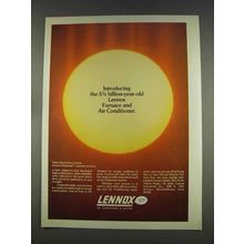1977 Lennox Solarmate Systems Ad - 5 Billion-Year Old