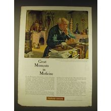 1960 Parke-Davis Medicine Ad - Great moments in medicine