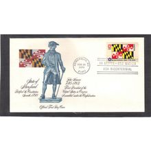 FDC Fleetwood 1639 13c Maryland (Cachet-U/A) CV01176