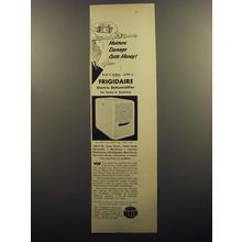 1952 Frigidaire Electric Dehumidifier Ad - Moisture damage costs money