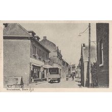 Kruisstraat Stein Holland Old Postcard