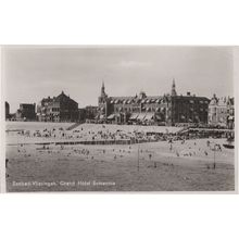 Vlissingen Grand Hotel Britannia Holland Old Postcard
