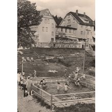Hohenluftkurort FDGB Erholungsheim Hermann Gieseler German Postcard