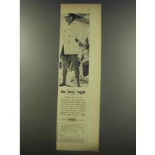 1956 Wallachs Fashion Ad - The Terry Toggle