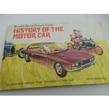 Brooke Bond - History Of The Motor Car - Complete Album with Picture Cards