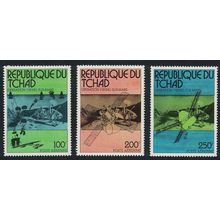 Chad Space Viking Mission To Mars 3v Airmail 1976 MNH SG#455-457