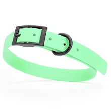 Dog Pet Waterproof Collar - W3/4" x L15"-18" - Sea Foam Green