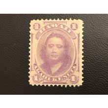 ICOLLECTZONE US Hawaii 30a VF hinged small offset