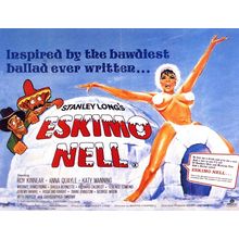 Eskimo Nell (1975)_0 Movie Film Poster Canvas iconic design