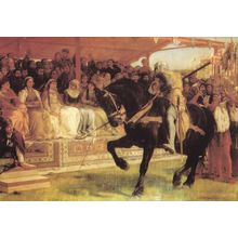 The Queen of the Tournament,Ivanhoe Poster Canvas Movie Film Print A0 A1 A2 A3 A