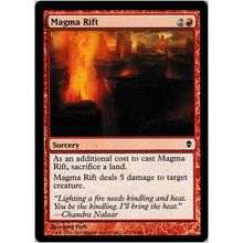 Magic the Gathering - Zendikar - #136/249 - Magma Rift